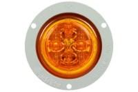 Picture of Truck-Lite Round Low Profile PL-10 Clearance Marker 8 Diode Light w/ Flange
Mount