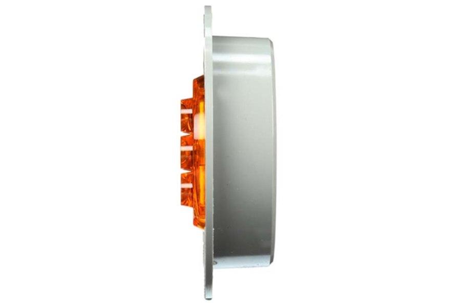 Picture of Truck-Lite Round Low Profile PL-10 Clearance Marker 8 Diode Light w/ Flange
Mount