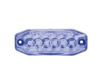 Picture of Maxxima Ultra Thin Class 2 Warning Lights 6 LED Clear Lenses