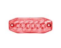 Picture of Maxxima Ultra Thin Class 2 Warning Lights 6 LED Clear Lenses