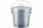 Picture of 6-Gal. Galvanized Steel Trash Can with Locking Lid