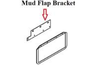 Century Midnight Express 300 and 812 Series Wrecker Mud Flap Bracket Additional view