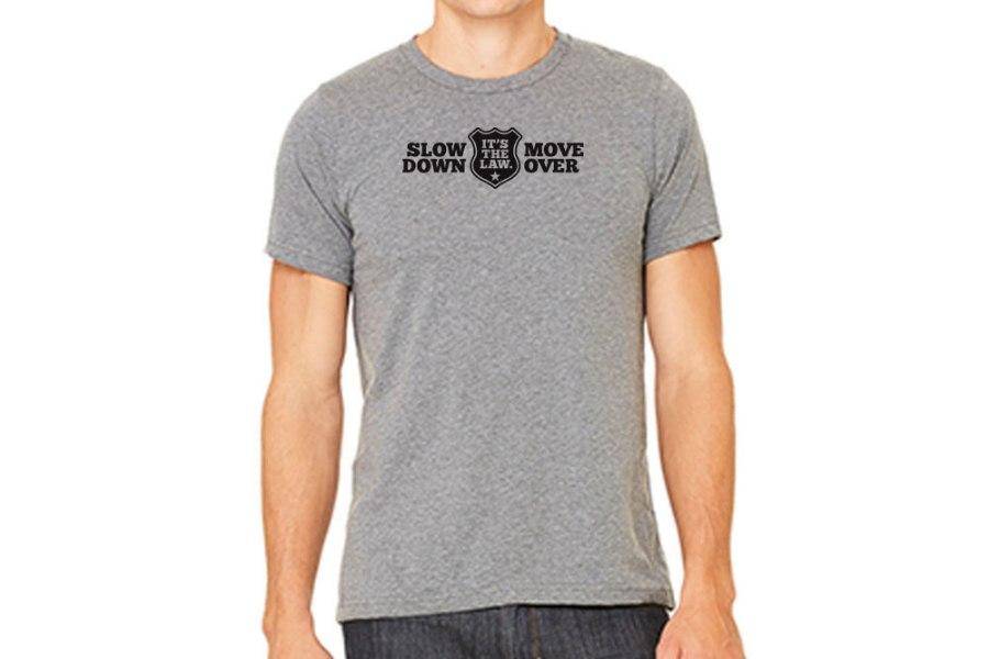 Picture of Zip's Custom Slow Down Move Over "It's the Law" T-Shirt Deep Heather