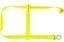 Picture of Lift-All Tie Strap, Yellow Polyester