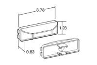 Picture of Truck-Lite Rectangular Fit 'N Forget Marker Clearance Light