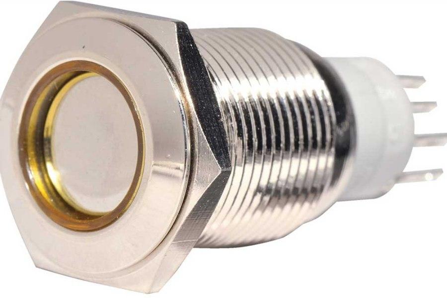 Picture of ORACLE Lighting Orange Flush-Mount Momentary Switch