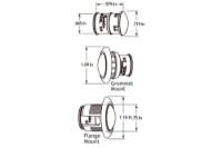 Picture of Truck-Lite 1 Diode White Auxiliary LED Light