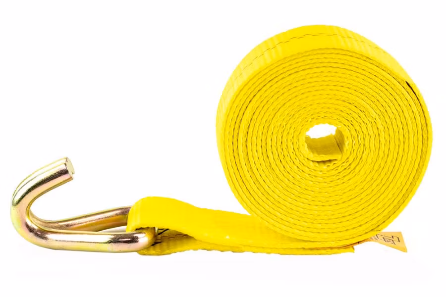 Picture of Zip's 4" Winch Straps with Double J Hooks