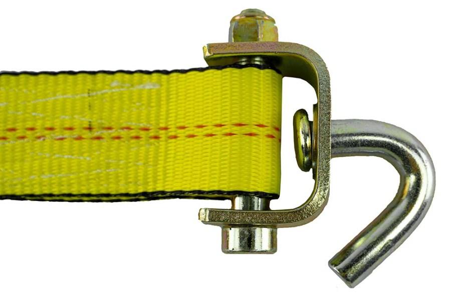 Zip's Car Hauler Ratchet and Strap with Swivel J Hook Additional view