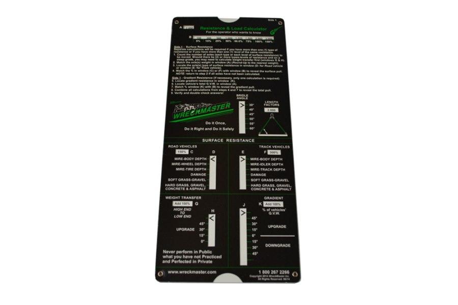 Picture of WreckMaster Resistance Load Calculator