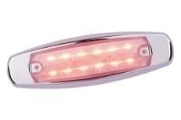 Picture of Maxxima 6" Peterbilt Style Clearance Marker Light w/ Clear Lens and 12 LEDs