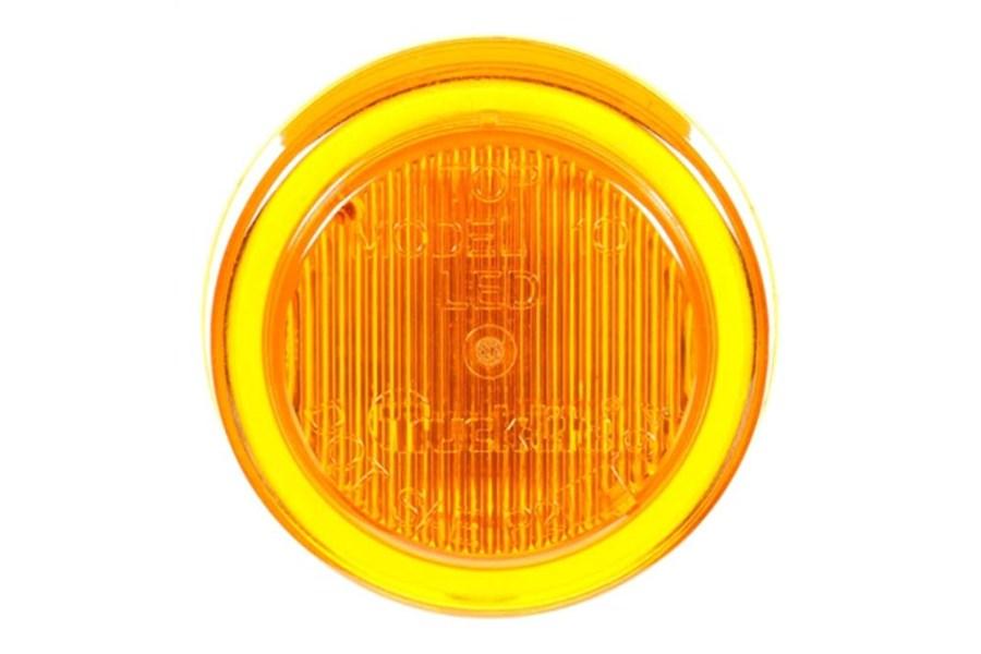 Truck-Lite Round 2 Diode 10 Series Marker Clearance Light Perspective View