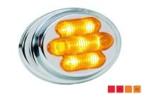 Picture of Maxxima Mini Oval LED Clearance Light with Tiered Bezel