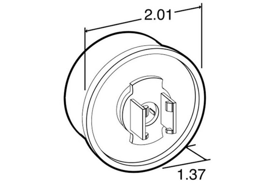 Picture of Truck-Lite Round 2" 2 Diode Clearance and Marker Light w/ Mounting Option