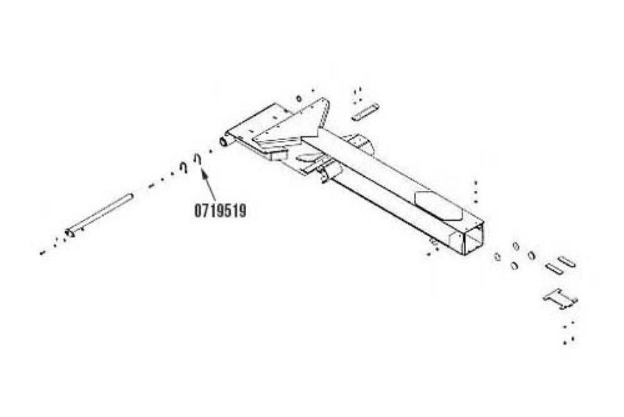Picture of Miller Vulcan 880 / 890 Series Boom Pivot Pin Shim 5/64"