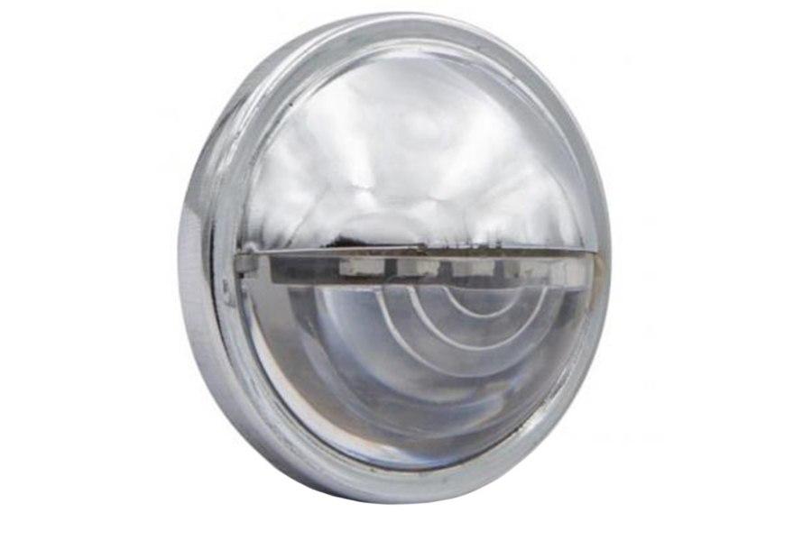 Picture of Maxxima LED License Light 1.5" Stainless Steel Chrome Bezel