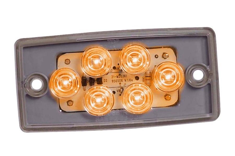 Picture of Maxxima Clear Lens Cab Light w/ Flush Mount and 6 LEDs