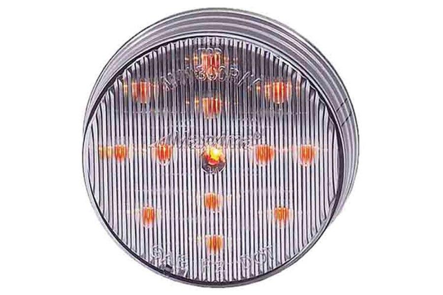Picture of Maxxima 2 1/2" Round Clearance Marker Light w/ Clear Lens and 13 LEDs