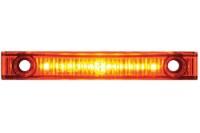 Picture of MAXXIMA Clearance Marker Light, P2PC, Rectangular, Amber, 4"W