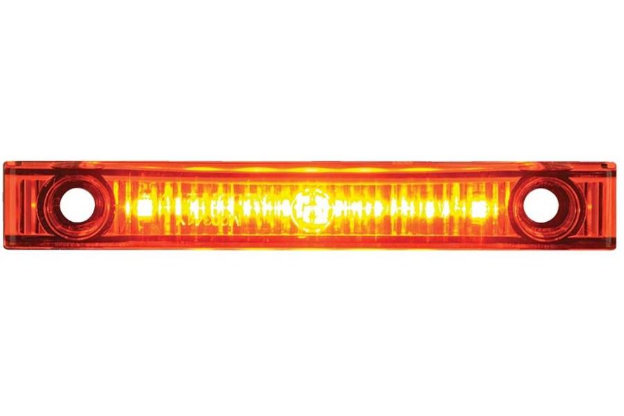 Picture of MAXXIMA Clearance Marker Light, P2PC, Rectangular, Amber, 4"W