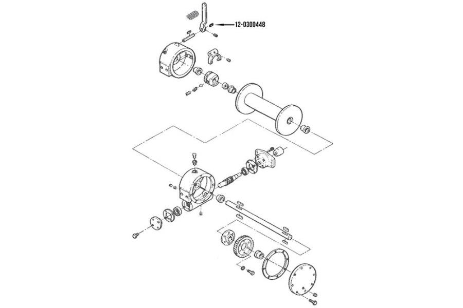 Picture of Miller Key 4 Ton Hydraulic Winch
