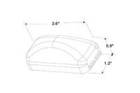 Picture of Truck-Lite Rectangular Marker Clearance Light w/ Bracket Mount