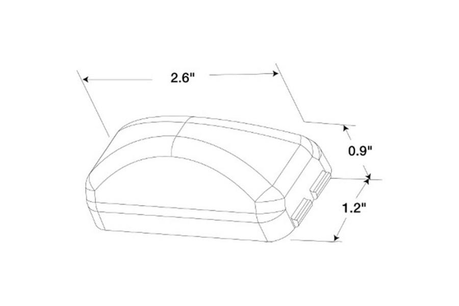 Picture of Truck-Lite Rectangular Marker Clearance Light w/ Bracket Mount