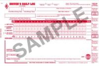 Picture of JJ Keller Driver's Daily Log Book