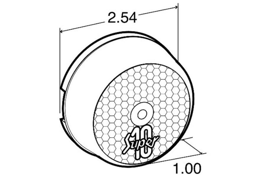 Picture of Truck-Lite Round Super 10 Incandescent Light w/ Reflector Lens