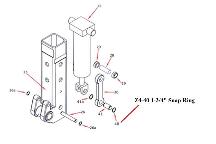 Picture of Zacklift Snap Ring 1-3/4" Z403