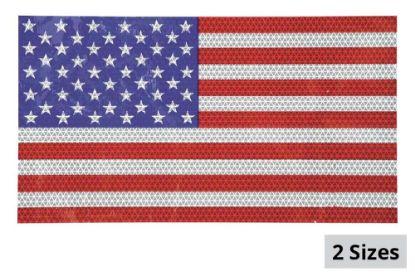 Picture of Orafol Reflexite Daybright Retroreflective American Flag Decal