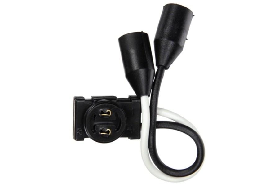 ONLINE LED STORE 90 Degree PL-10 2-Pin Plug For LED Side Marker Lights – Weatherproof Connector, CAZLEDSIL20XXA2