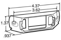 Picture of Truck-Lite 15 Series White ABS Bracket Mount