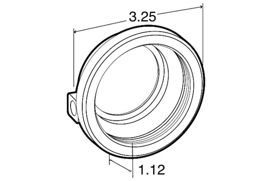 Picture of Truck-Lite 2.5" Open Back Wide Groove Grommet