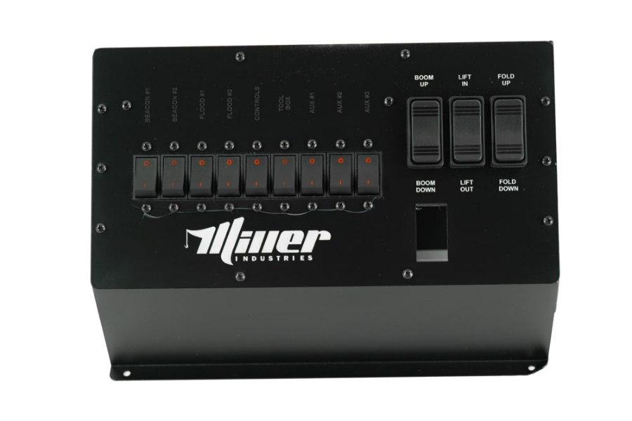 Picture of Miller Floor Mount Panel, 9 Switch