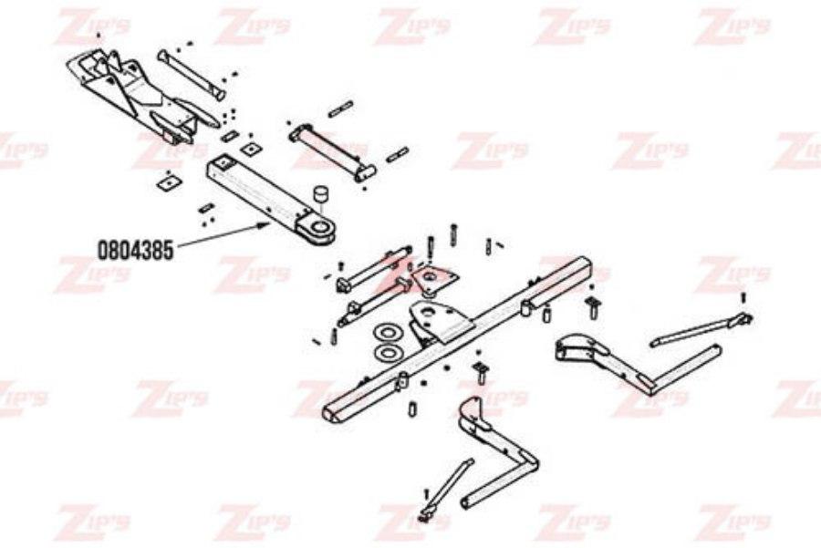 Picture of Miller Inner Stinger Weldment, Century Midnight Express