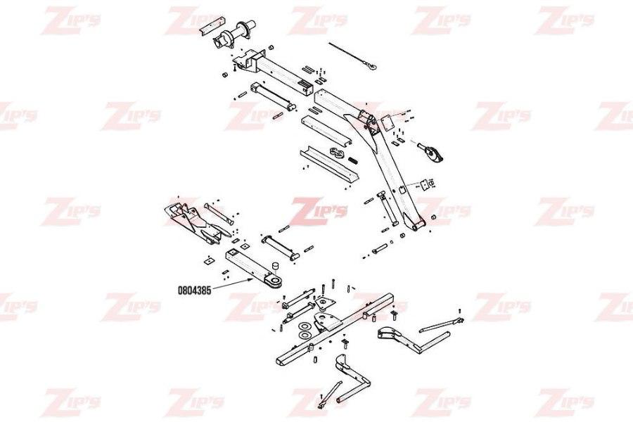 Picture of Miller Inner Stinger Weldment, Century Midnight Express
