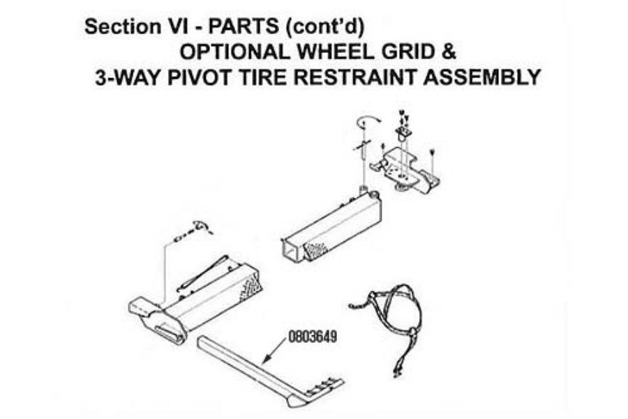 Picture of Miller Passenger Wheel Lift L-Arm