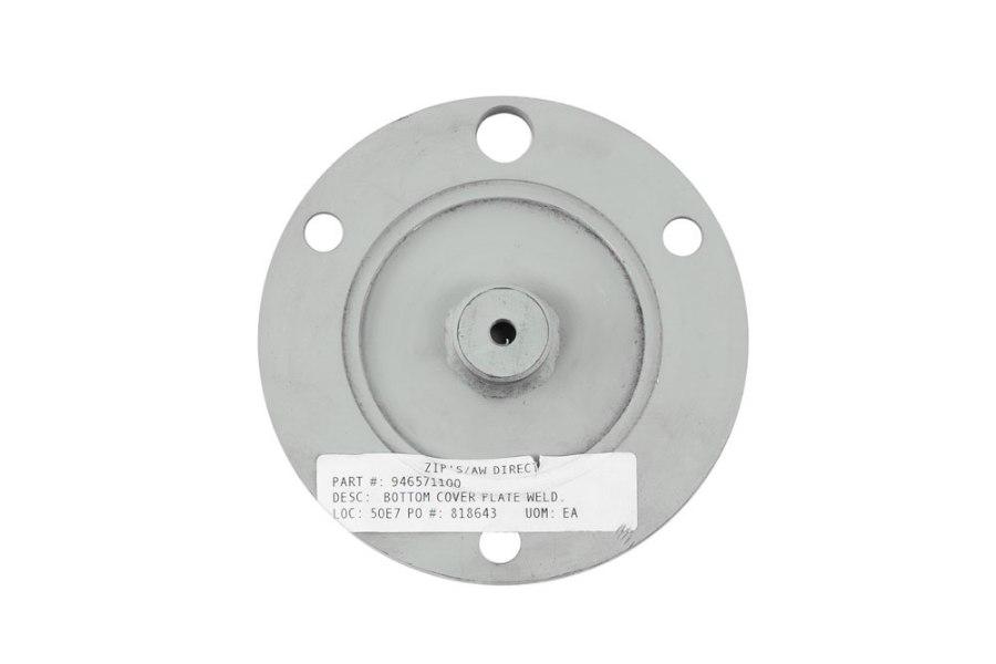 Picture of Bottom Cover Plate Weld.