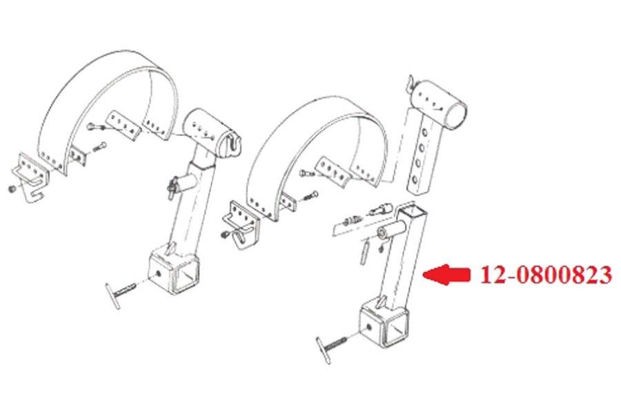 Picture of Miller Tow Sling Mounting Bracket, Century Formula 1, 411/412, Duplex Tilt,
Super Six and 500 Series Wreckers