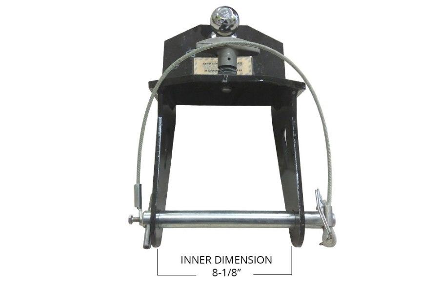 Picture of Miller Towball Bracket Assembly-Midnight