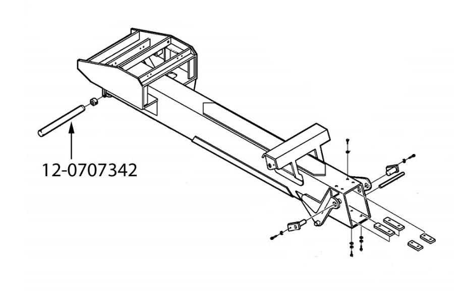 Picture of Miller Boom Pivot Pin, Century / Challenger