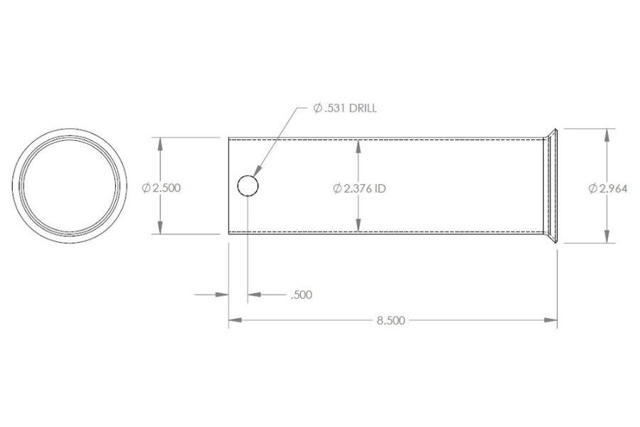 Picture of Calbe Tie Back Tube