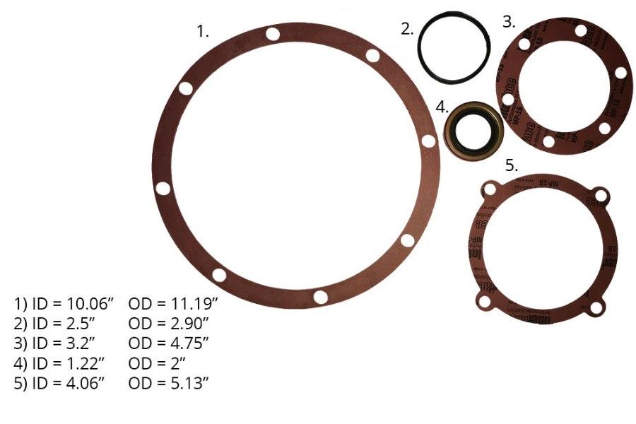 Picture of Ramsey Seal Kit, Model 800, J-15, 930