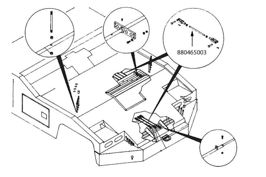 Picture of Miller Control Rod, 6", Vulcan 880 / 890 Series