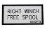 Picture of Decal-Rt Winch Free Sp