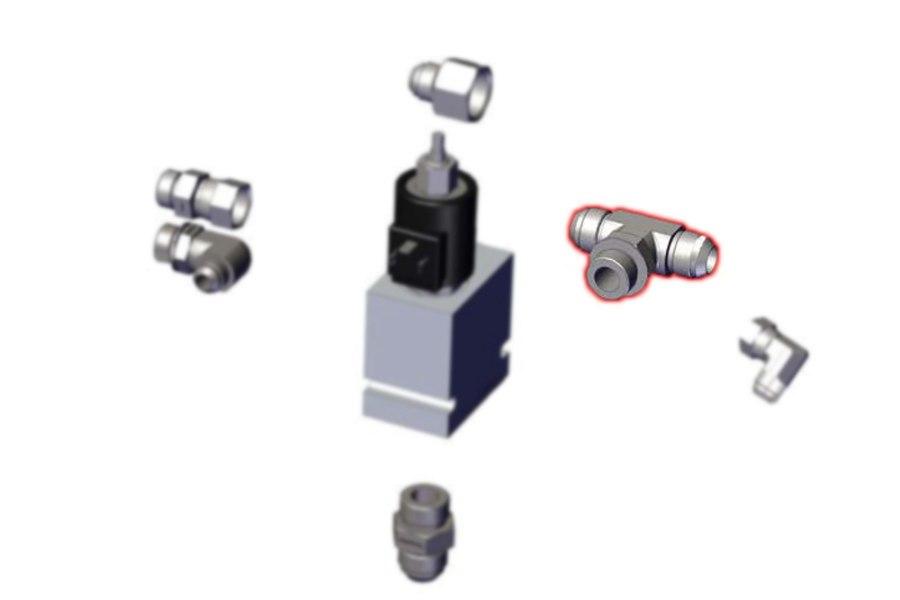 Picture of In The Ditch, JIC Tee Fitting