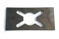 Picture of Plate  Bunny Ear(4-Way)6  Ctrs