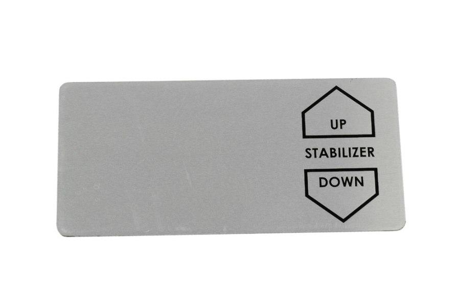 Picture of CONTROL PNL ID. OVERLAY