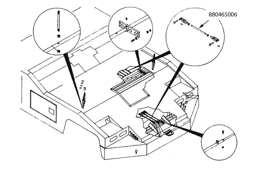 Picture of Miller Control Rod 12" x 5/16" Vulcan